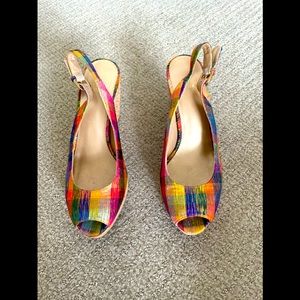 Stuart Weitzmam platform sandal